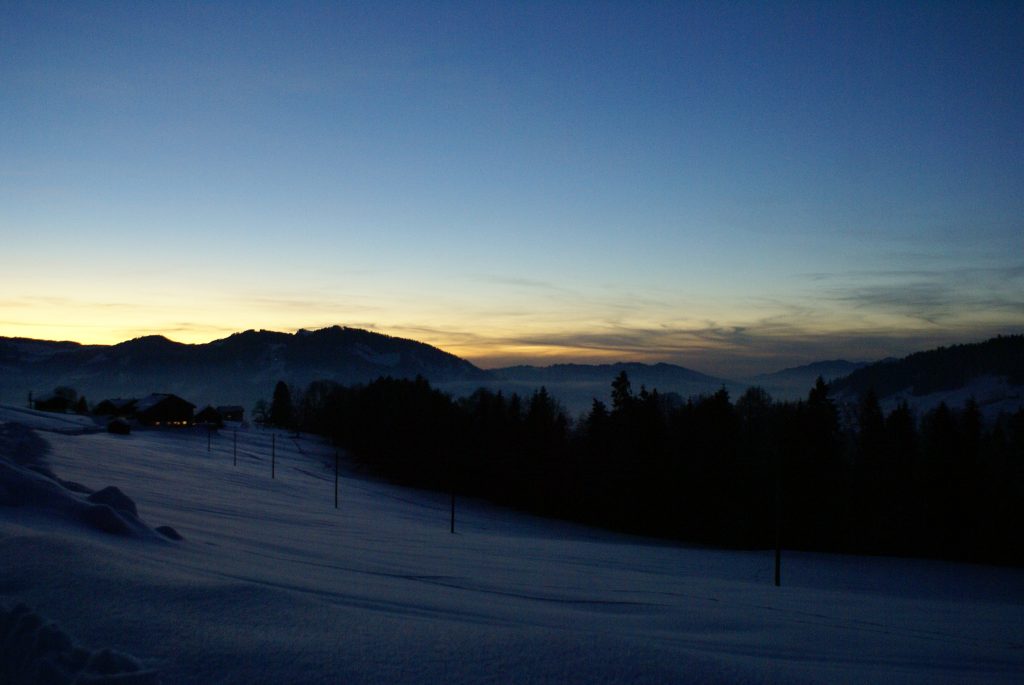 Noch ist Winter, aber die Tage werden länger, das Licht kehrt zurück...